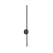 Moderne Schwarze Aluminium-Wandleuchte